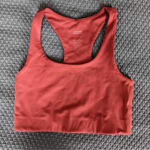 Girlfriend Collective Paloma Bra, EUC, Size Small in Ember